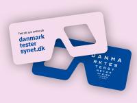 Billede af Danmark tester synet briller